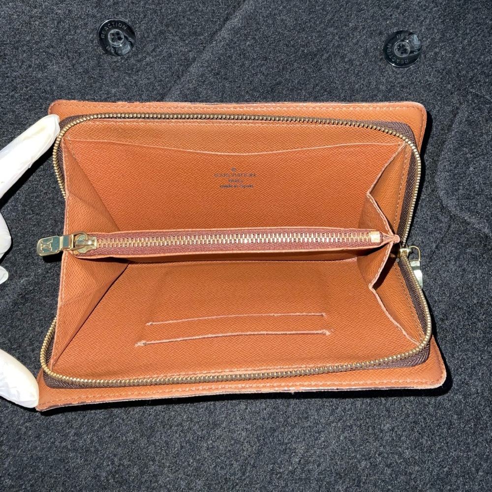 ✅ AUTHENTIC ZIP LONG WALLET LOUIS VUITTON - Picture 3 of 13